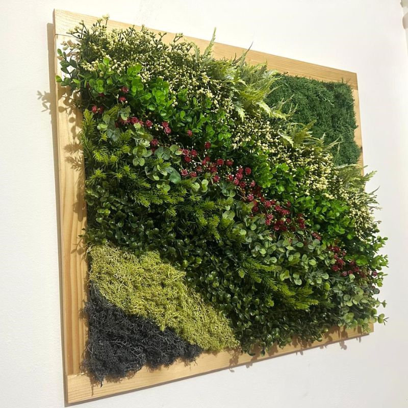 cuadro con plantas artificiales Madrid